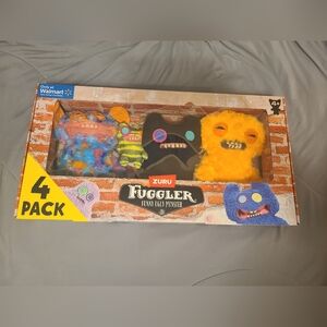 Fuggler Chaos Crew Multipack Walmart Exclusive ZURU FUGGLER 4 PACK NEW SEALED!.